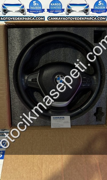 BMW ORJINAL DİREKSİYON SIMIDI AİRBAGLI TEMIZ