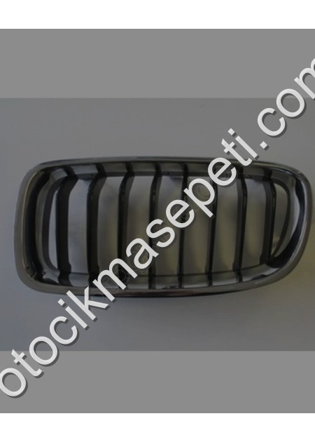 Bmw 3 Serı F30 Ön Panjur Sol Nikelajlı Iç Petekleri Siyah Sport L