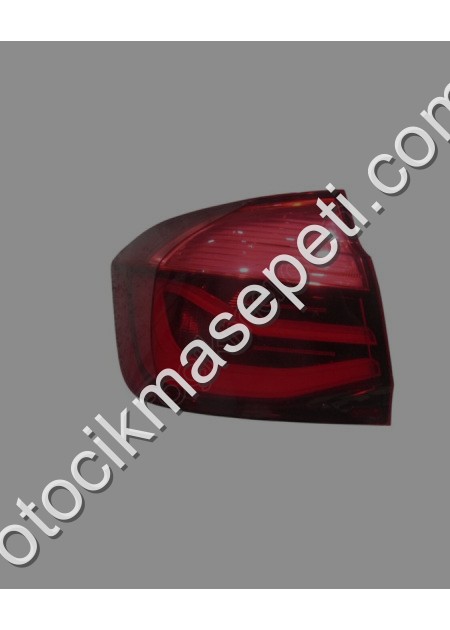 Bmw 3 F30 Dış Stop Lambası Sol Kırmızı Ledli E Marklı Uyumlu Seri