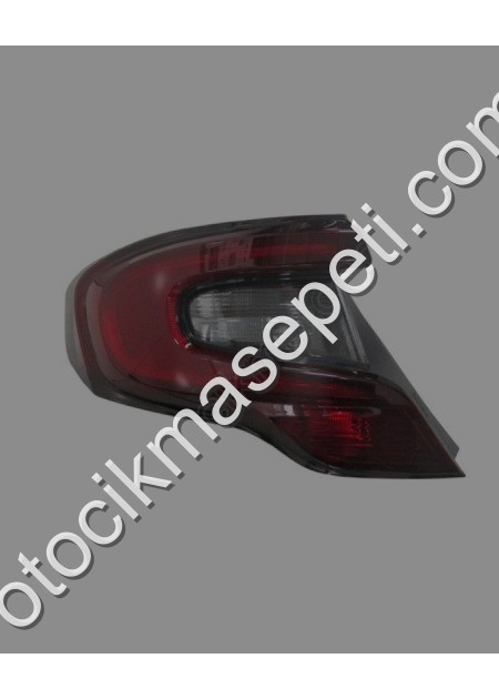 Fiat Egea Sd Diş Stop Lambasi Sol Kirmizi/Füme/Ledli Mars E Mark