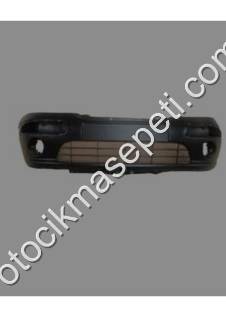 Cıtroen C3 Ön Tampon Siyah Bant Delikli Sıs Delikli Panjurlu Karl