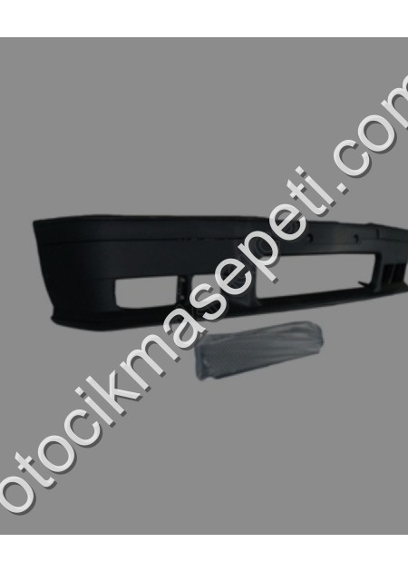 Bmw 3 E36 M3 Ön Tampon Siyah Komple Kendinden Bandlı Panjurlu Ser