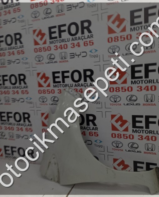 TOYOTA YARIS SOL ÖN ÇAMURLUK ÇIKMA ORJINAL YEDEK PARÇA
