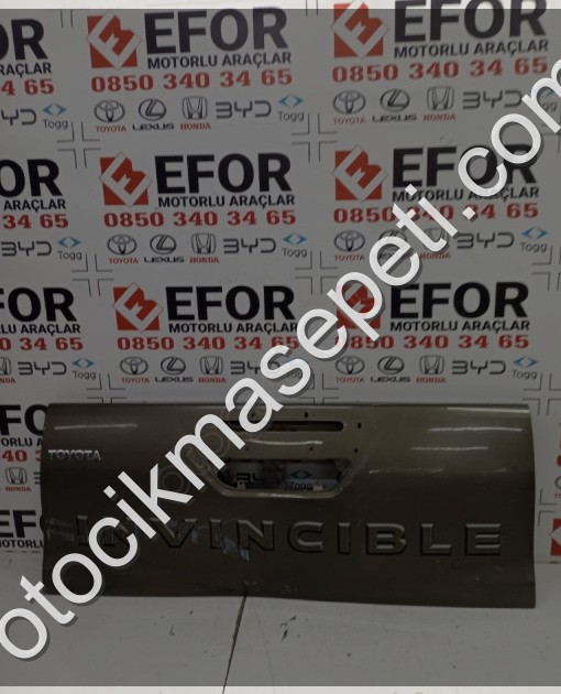 TOYOTA HİLUX BAGAJ KAPAĞI  ÇIKMA ORJİNAL YEDEK PARÇA