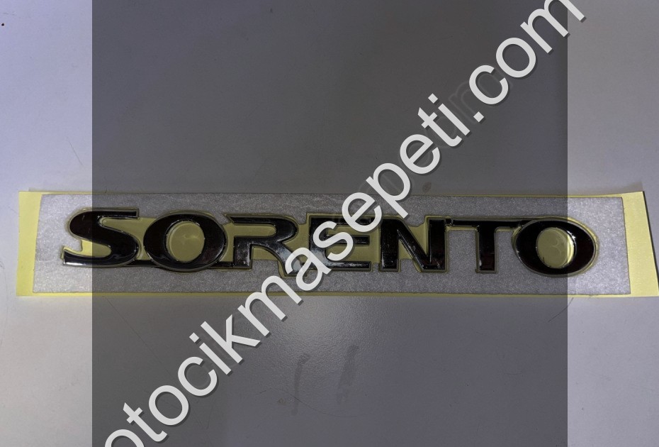KİA SORENTO YAZI ORJİNAL SIFIR