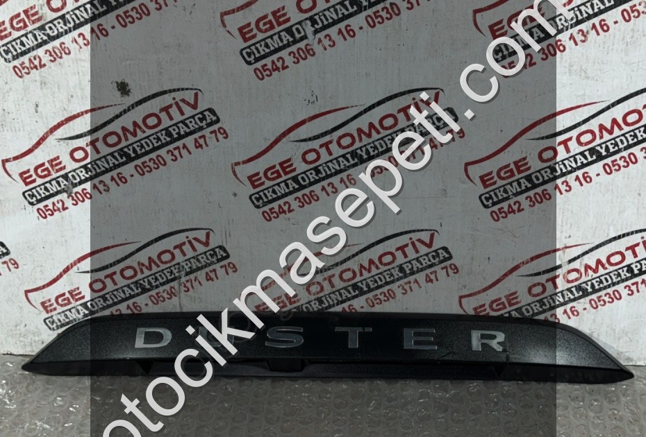 DACİA DUSTER BAGAJ DUSTER YAZI KAPLAMASI ORJINAL