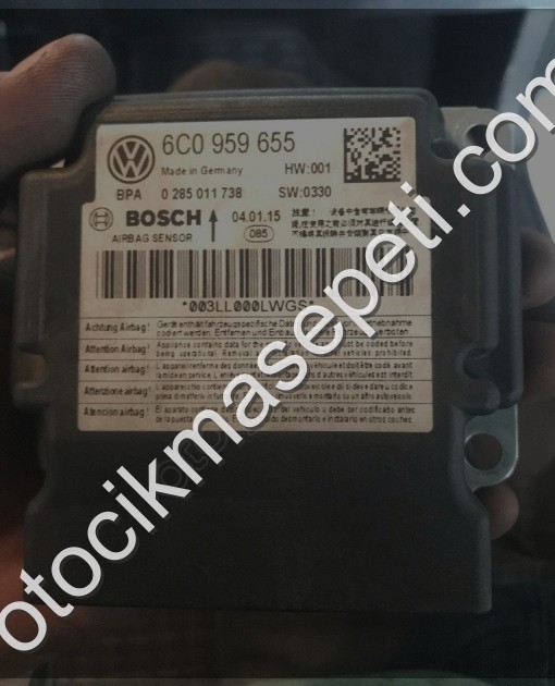 6C0959655 POLO AİRBAG BEYNİ