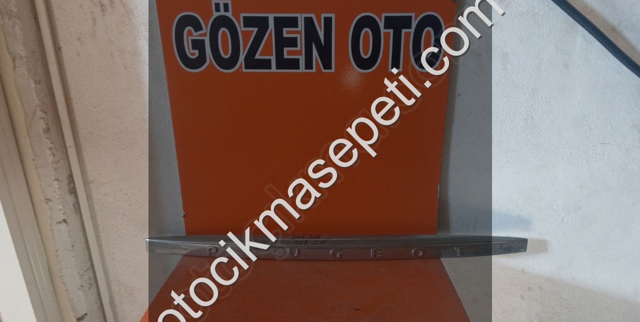 PEUGEOT 407 SW BAGAJ NİKELAJI ORİJİNAL SIFIR