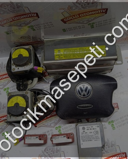 VOLKSWAGEN GOLF 4 AİRBAG SETİ EMİNYET KEMERİ ORİJİNAL SÖKME