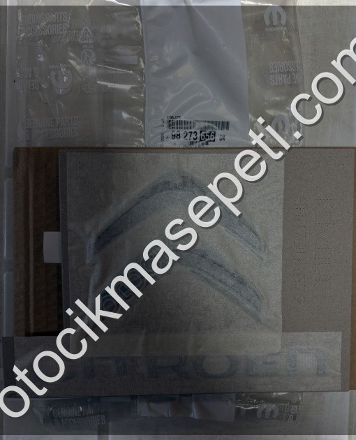 98273656DX CITROEN BERLİNGO YAZI AMBLEM 2017-