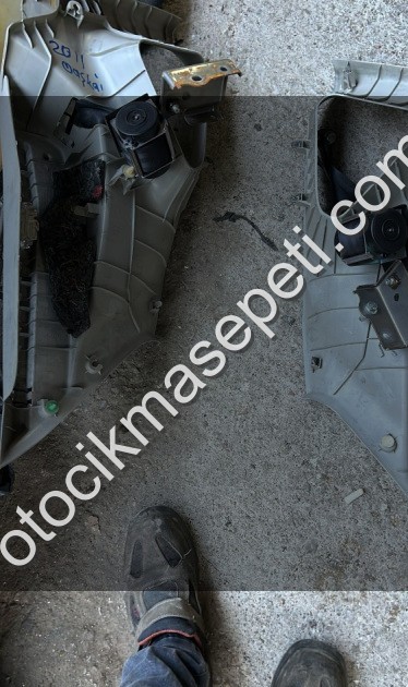 2011 NISSAN QASHQAİ ÇIKMA ORJİNAL ARKA EMNİYET KEMERLERİ