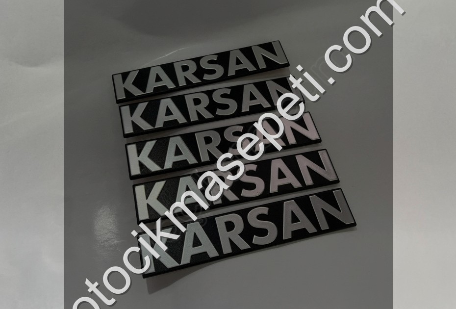 Peugeot J9 Arka Karsan Yazısı Rj9 Tüm Modellere Uygun