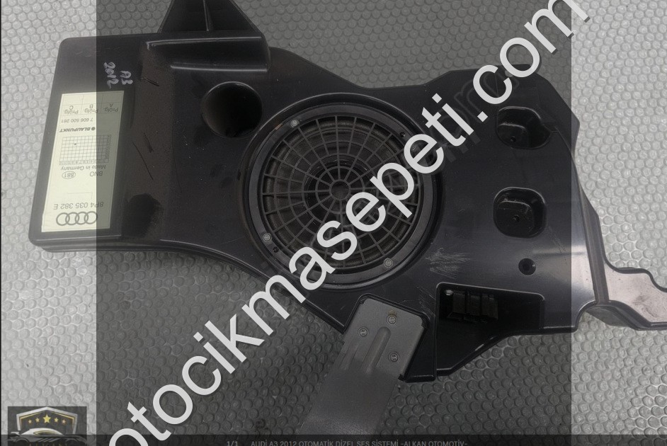AUDİ A3 2012 OTOMATİK DİZEL CAYC  SES SİSTEMİ -ALKAN OTOMOTİV