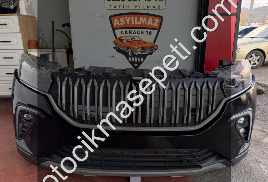 TOGG T10X ÖN TAMPON DOLU SET ORJİNAL OLTU RENGİ