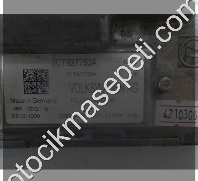 Skoda Şanzıman Beyni 0CT927750A ES10-1000