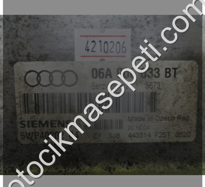 Audi A3 Motor Beyni 7.1 06A906033BT 5WP4020204