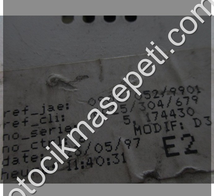 Renault Espace Dizel Gösterge Paneli 0905/052/9901 6025/304/679