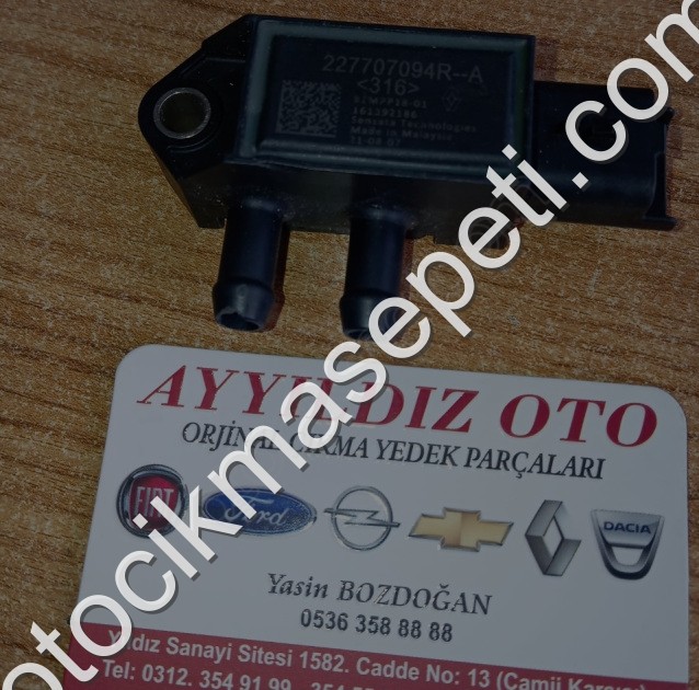 227707094R RENAULT MEGANE 4 PARTİKÜL FİLTRE SENSÖRÜ