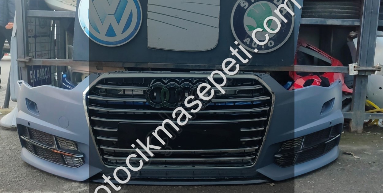 A6 SLİNE ÖN TAMPON DOLU SIFIR ORJİNAL PANJURLA 4G0807065 ÇAĞRI