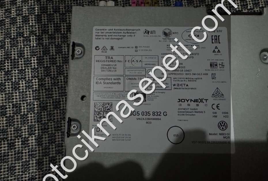 3G5035832G VW Passat cd changer