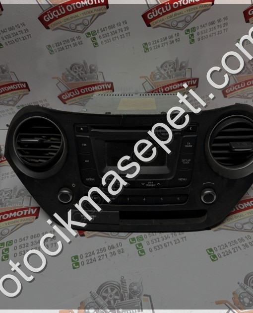 HYUNDAİ İ10 MÜZİK ÇALAR TEYP HAVA MENFEZİ ORİJİNAL SÖKME