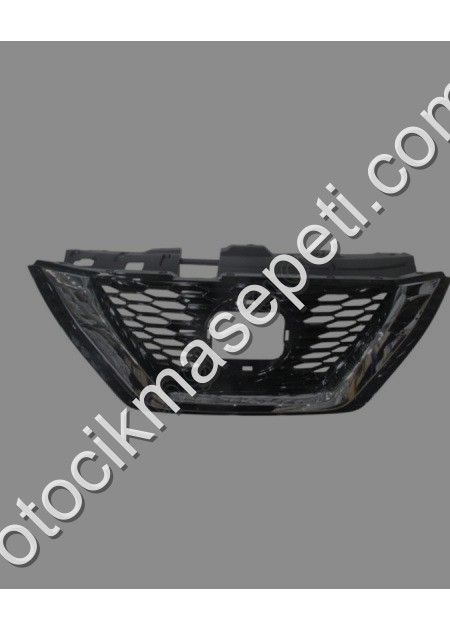 Nissan Qashqai J11 Ön Panjur Nikelaj Çıtalı Kamera Delikli Tyg 17