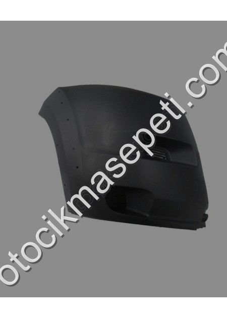 Fiat Ducato Ön Tampon Ucu Sağ Siyah Sis Deliksiz Dodik Delikli Eu