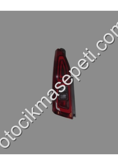 Fiat Doblo Stop Lambasi Sol Kirmizi/Beyaz Combi Mars E Markli 20