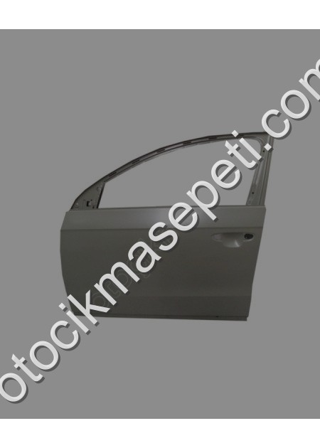 Volkswagen Passat B7 Ön Kapi Komple Sol Gri Boyali İceli/Çekoma