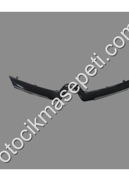 Renault Clio 4 Sport Tourer Ön Panjur Siyah Nikelaj Çıtalı 16 19