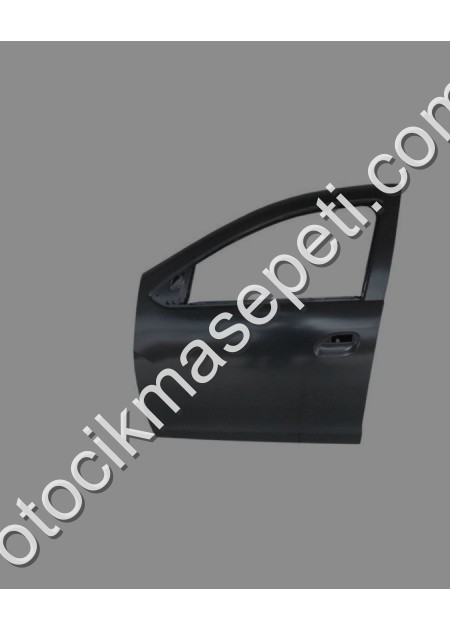 Renault Symbol Ön Kapı Komple Sol Siyah Band Deliksiz İceli/Çekom
