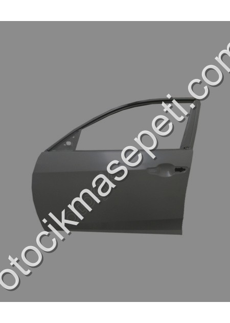 Honda Civic Hb Ön Kapi Komple Sol Gri Boyali İceli/Çekomastikl