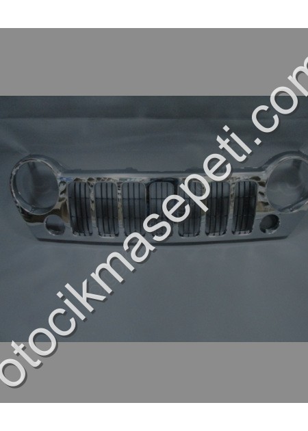 Jeep Cherokee Liberty Ön Panjur Nikelajli İç Petekleri Siyah T
