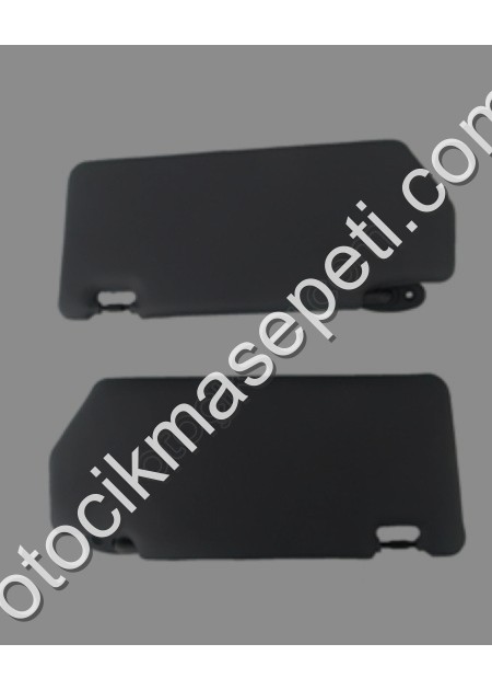 Fiat Palio Güneşlik Koyu Gri Sağ Sol Set 2 Parça 05 13
