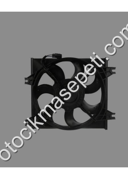 Hyundai Accent Klima Fan Davlumbazi Komple 7 Kanat Motorlu Oris