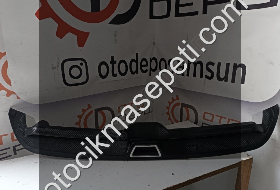 Renault Megane 3 Arka Tampon Spoileri