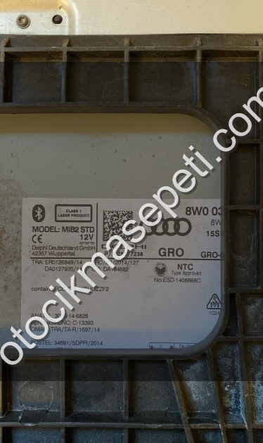 8W0035824C AUDİ A4 A5 MULTİMEDYA ÜNİTESİ