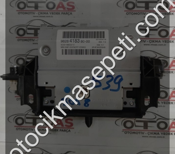 2019 MODEL PEUGEOT 3008 EKRAN KARTI 98284183 (KIRIK)