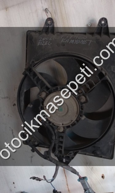 Piaggio kamyonet radyatör fanı dizel