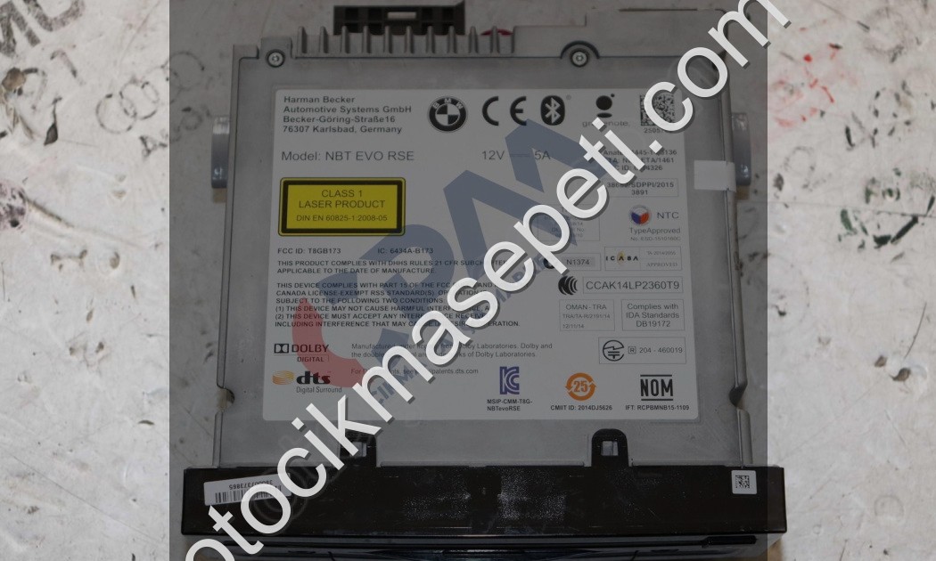 BMW 5 SERİSİ G30 G31 750İ G12 F15 TEYP NAVİGASYON 8800375