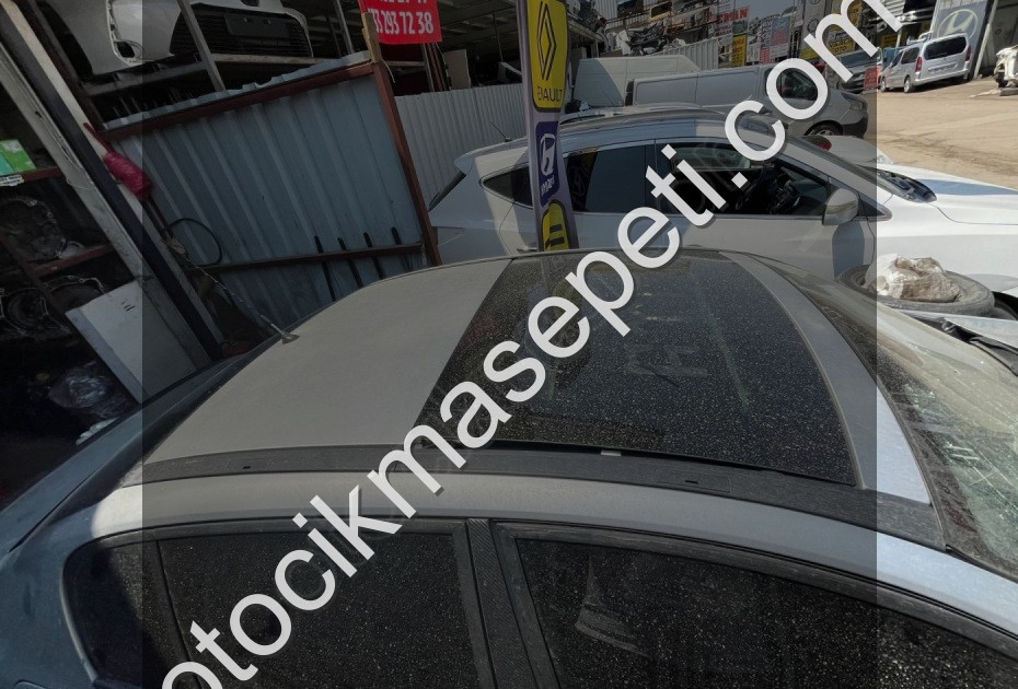 Renault megan 2 tavan sunrof cam tavan