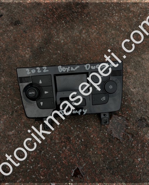 2022 boxer dijital klima kontrol paneli